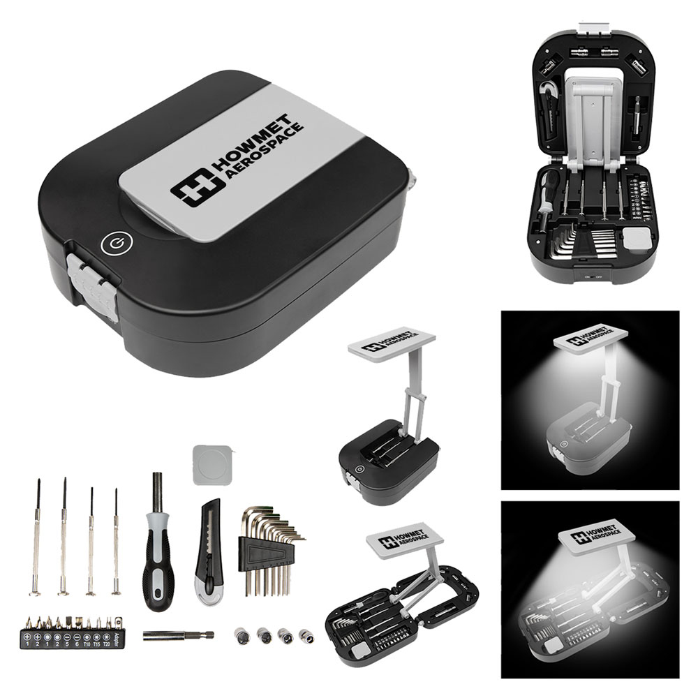 30 PIECE TOOL KIT WITH LIGHT