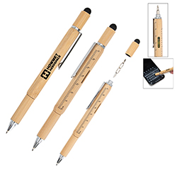 BAMBOO MULTI FUNCTION TOOL PEN