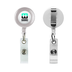 RETRACTABLE BADGE REEL WITH BELT CLIP