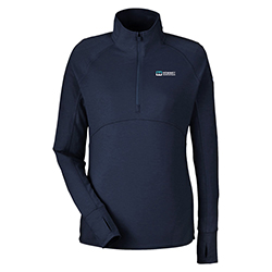 PUMA GOLF BRANDON QUARTER ZIP - LADIES