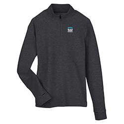 NORTH END TEXTURED QUARTER ZIP - LADIES