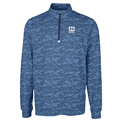 C&B STRETCH ECO CAMO PRINT 1/4 ZIP - MENS