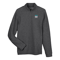 NORTH END TEXTURED QUARTER ZIP - MENS