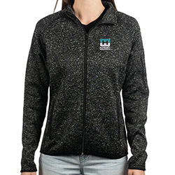 BURNSIDE SWEATER KNIT JACKET - LADIES