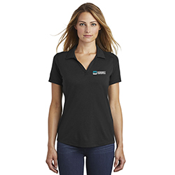 LADIES SPORT-TEK POSICHARGE TRI-BLEND WICKING POLO